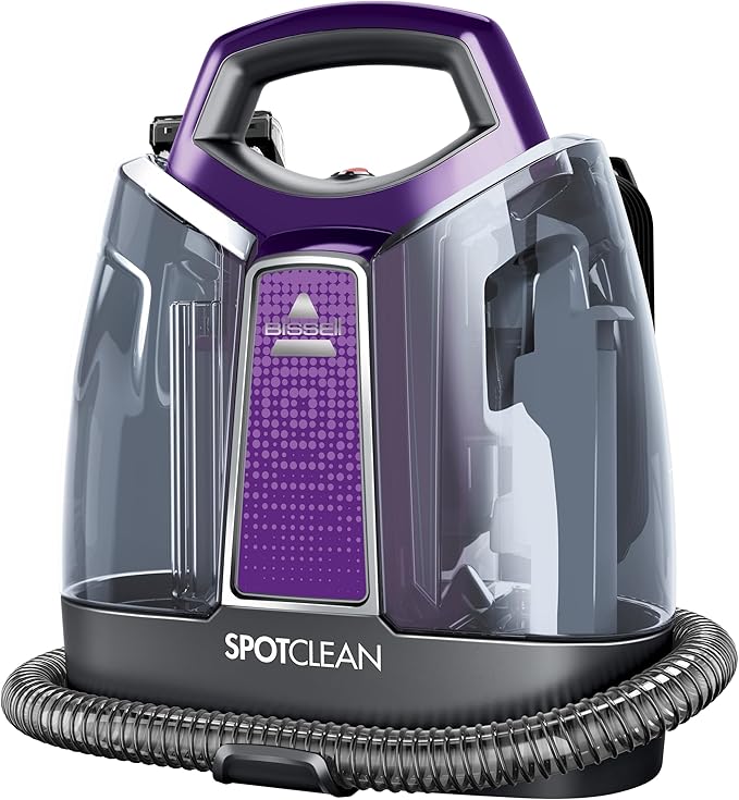 BISSELL SpotClean 36984 | Portable Carpet & Upholstery Spot Cleaner, Powerful 330w Motor, Specialised Formulas & Tools for Tough Stains, Pet Messes & Odour Removal